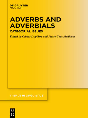 cover image of Adverbs and Adverbials